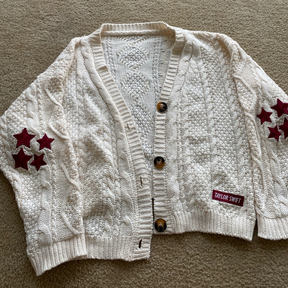Official Taylor Swift Red Cardigan